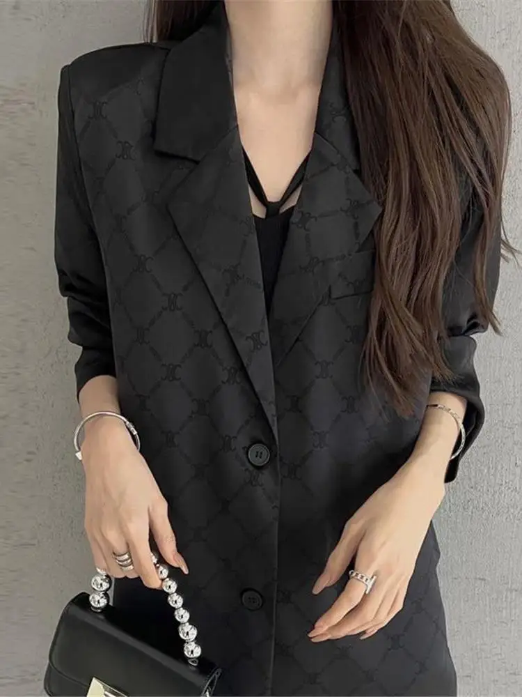 Sommer-Oberbekleidung für Damen, Sonnenschutz, irt Cleanfit Sle Long Sve-Anzugkragen, lockerer, vielseitiger mittellanger Mantel