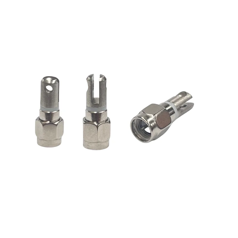 1pcs RF Converter SMA Rod BNC F-Male Inner Pin Connector FM Antenna Accessories Connector Reel Antenna