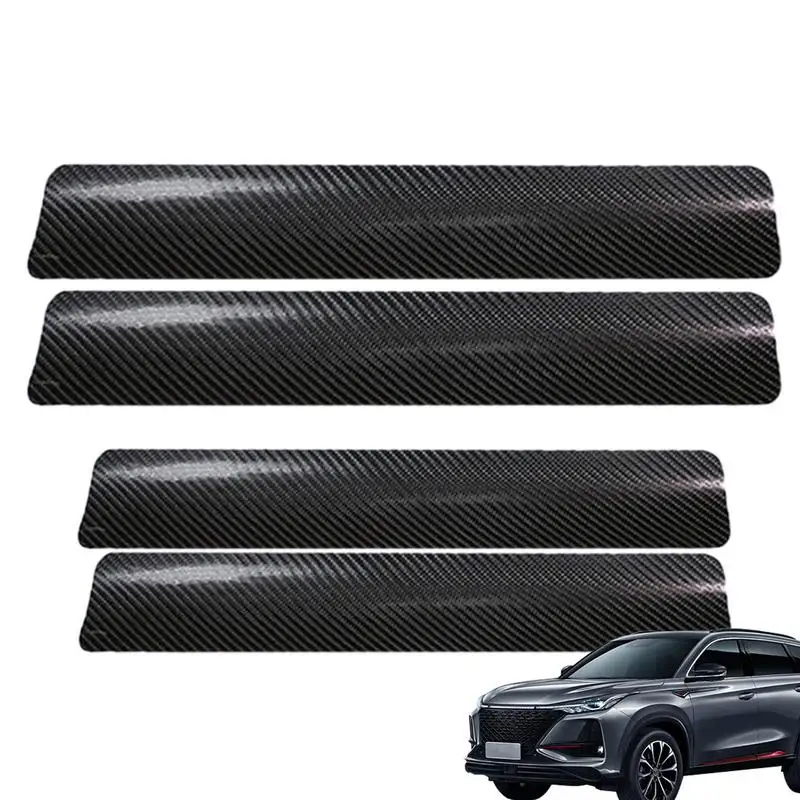 Auto Edge Protector Bumper Strip Entry Edge Protector Patch Door Sill Anti-Scratch Step Shield Cover Protection Strip For Truck