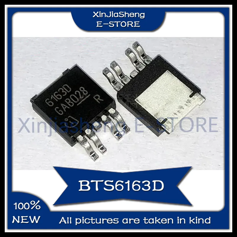 10PCS/LOT BTS6163D 6163D BTS6163DAUMA1 TO252 Power Switches 100% New Original IC Chip In Stock