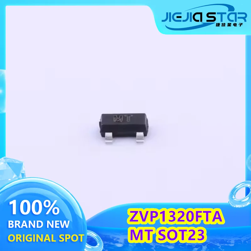 3 pieces free shipping ZVP1320FTA 100% brand new and original Parts mark MT SOT-23 Field Effect Transistor (MOSFET) Electronics