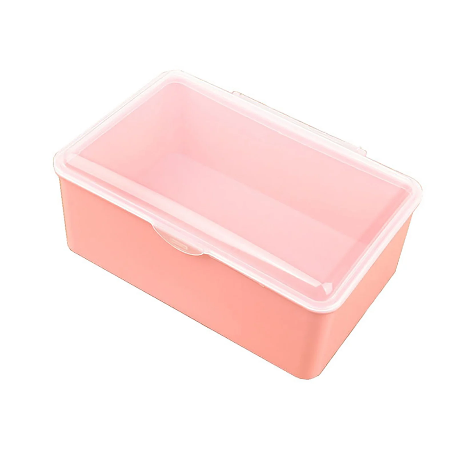 Pink Plastic Storage Box Screw Holder Case Organizer Jewelry Beads Container Ornament Electronic Component Packaging Case