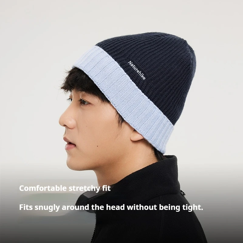 قبعة صوف متماسكة من Naturehike قابلة للتمدد تحافظ على دفء الأذنين للرجال والنساء في الهواء الطلق والمشي لمسافات طويلة في الشتاء والسفر قبعة محبوكة #6
