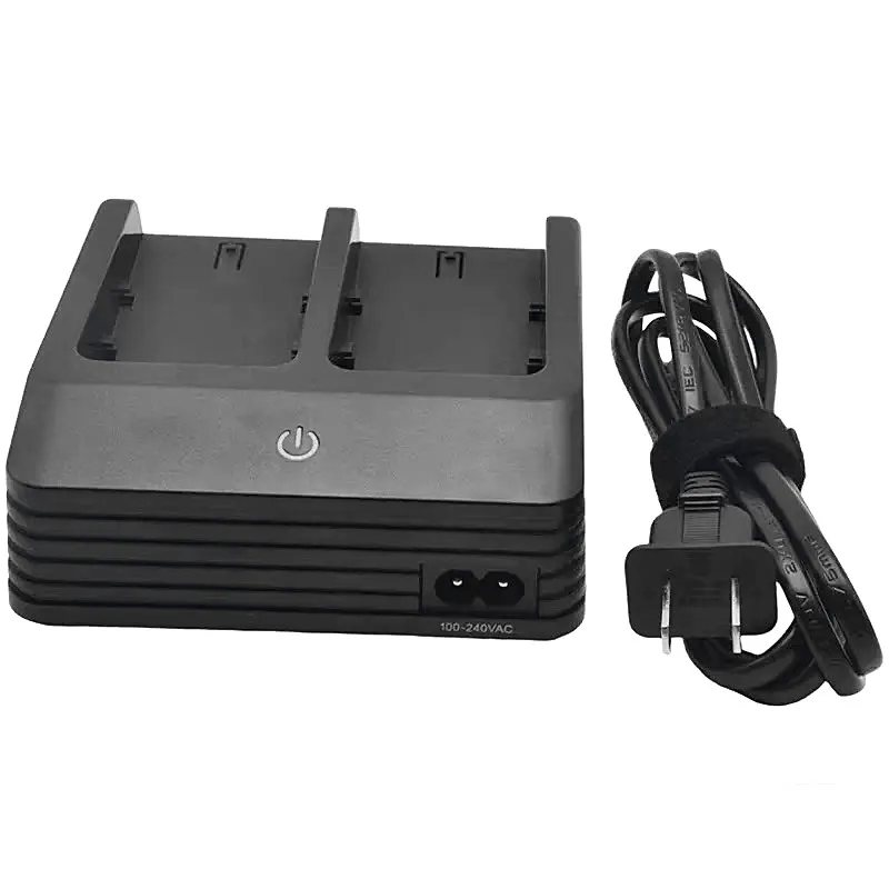 CL-8430B Dual Charger For Hi-target BL-6800 Battery 8.4V Total Station Power Adapter