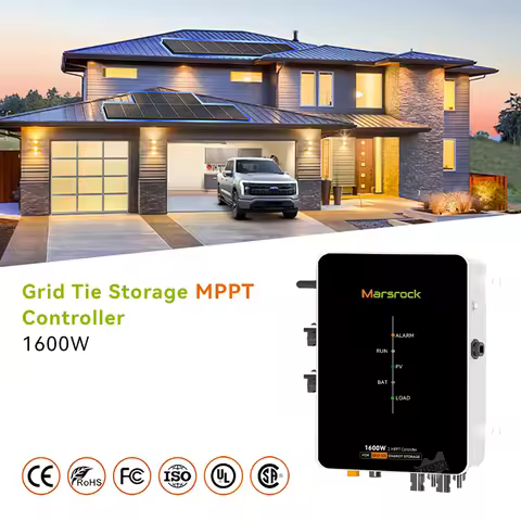 1600W 2 MPPT Intelligent EMS Controller Grid Tie MicroInverter Energy Storage System Controller