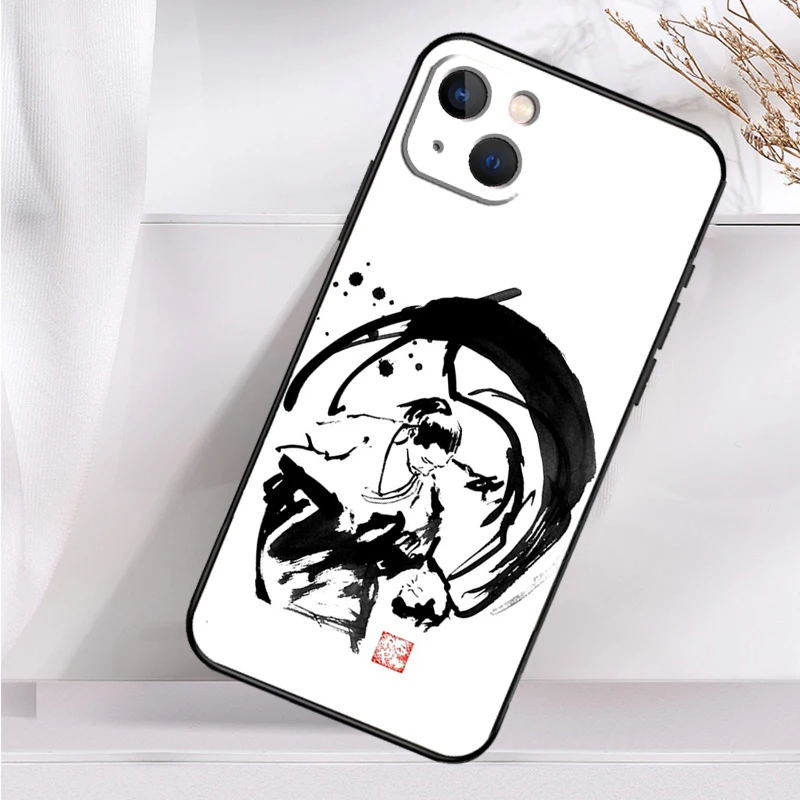 Aikido Phone Case For iPhone 16 15 14 13 12 11 Pro Max Mini X XR XS Max 7 8 Plus Back Cover