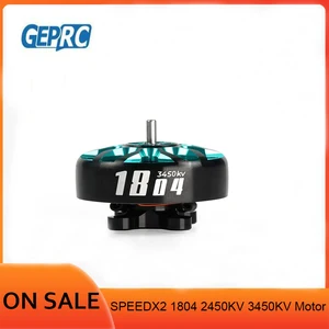 GEPRC SPEEDX2 1804 2450KV 3450KV 모터 4S 6S FRPV RC 멀티 팝터 레이싱 드론 부품 용 러쉬리스 모터 8 최고의 판매 1404 모터 - №2