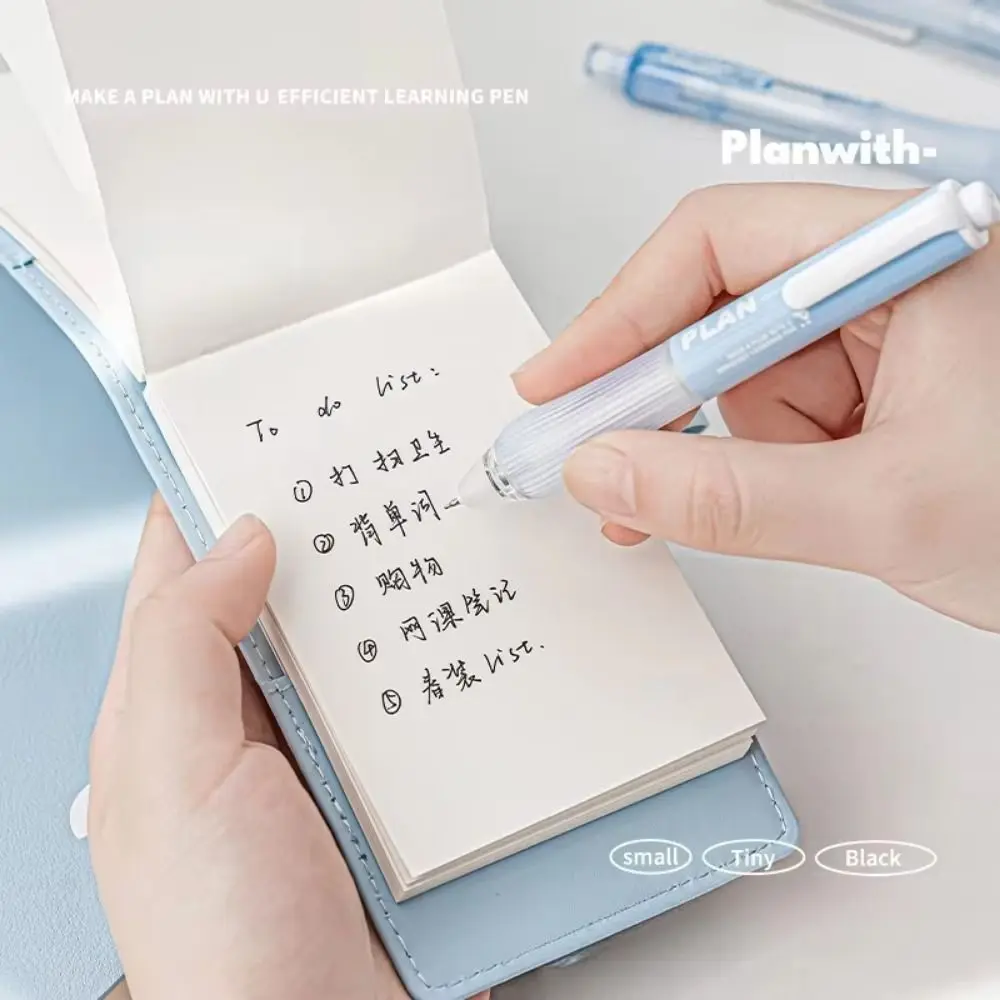 

2 pcs Decorative Press Tiny Gel Pens Set ABS Retractable Student Writing Pen Multifunction Sign Pen Gel Pen Children Party Gifts