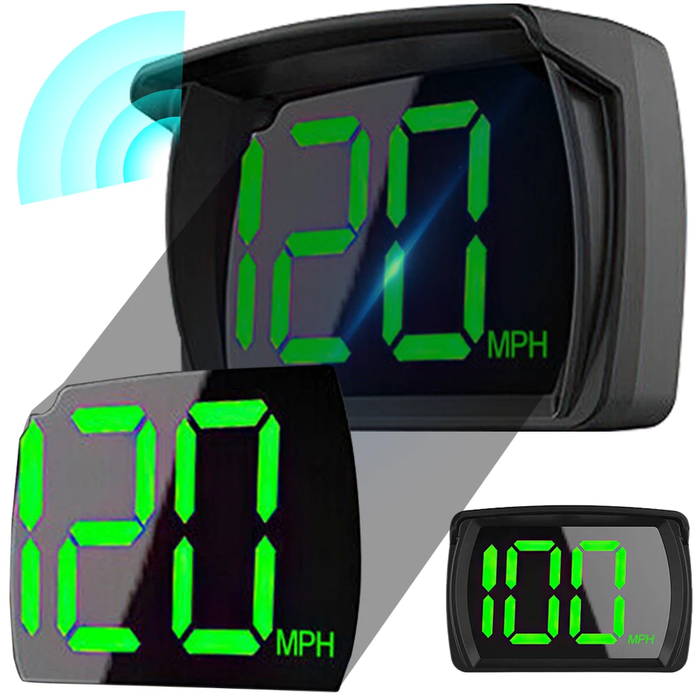 Car HUD Head Up Display Universal Digital GPS Speedometer Windshield Speedometer HUD Projector Auto Electronics Accessories