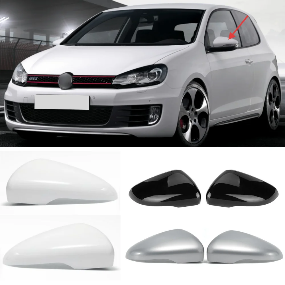 

Для Volkswagen Golf MK6 · GTI · R20/Passat/Bora/Touran для автомобильного зеркала заднего вида чехол для зеркала заднего вида 2009-2015