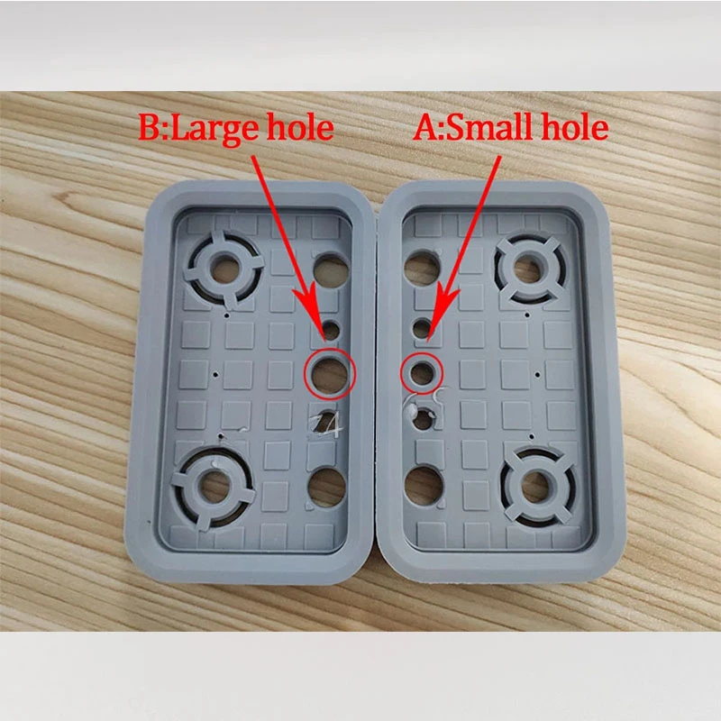 

10pcs/lot CNC Machining Heart Suction Cup Suction Block Suction Cup Rubber 125 * 75 * 17mm