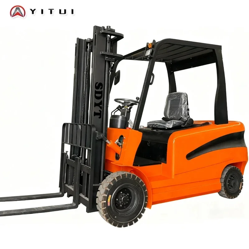 Forklift Listrik Mini Kustom Dengan Aksesoris Forklift Listrik Efisiensi Tinggi Dan Hemat Energi 4wd Pengiriman Cepat