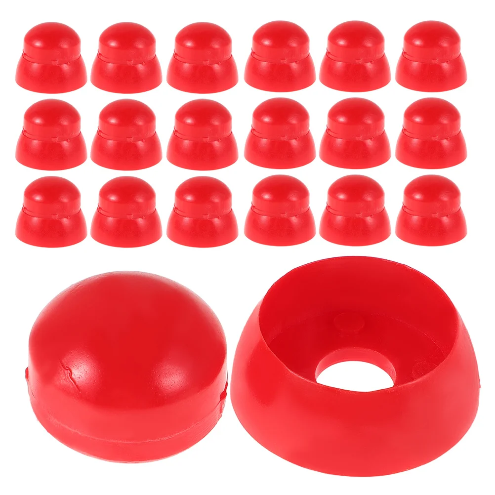 

30Pcs Plastic Nut Protection Caps Smooth Round Design for Playground Slide Bolt Covers Easy Install Safety Gear Outdoor Kids