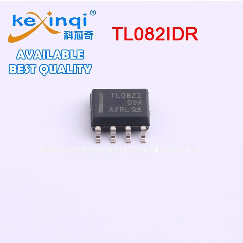 20PCS  SMD TL082IDR SOIC-8 Dual Operational Amplifier IC Electronic Component Best High Quality