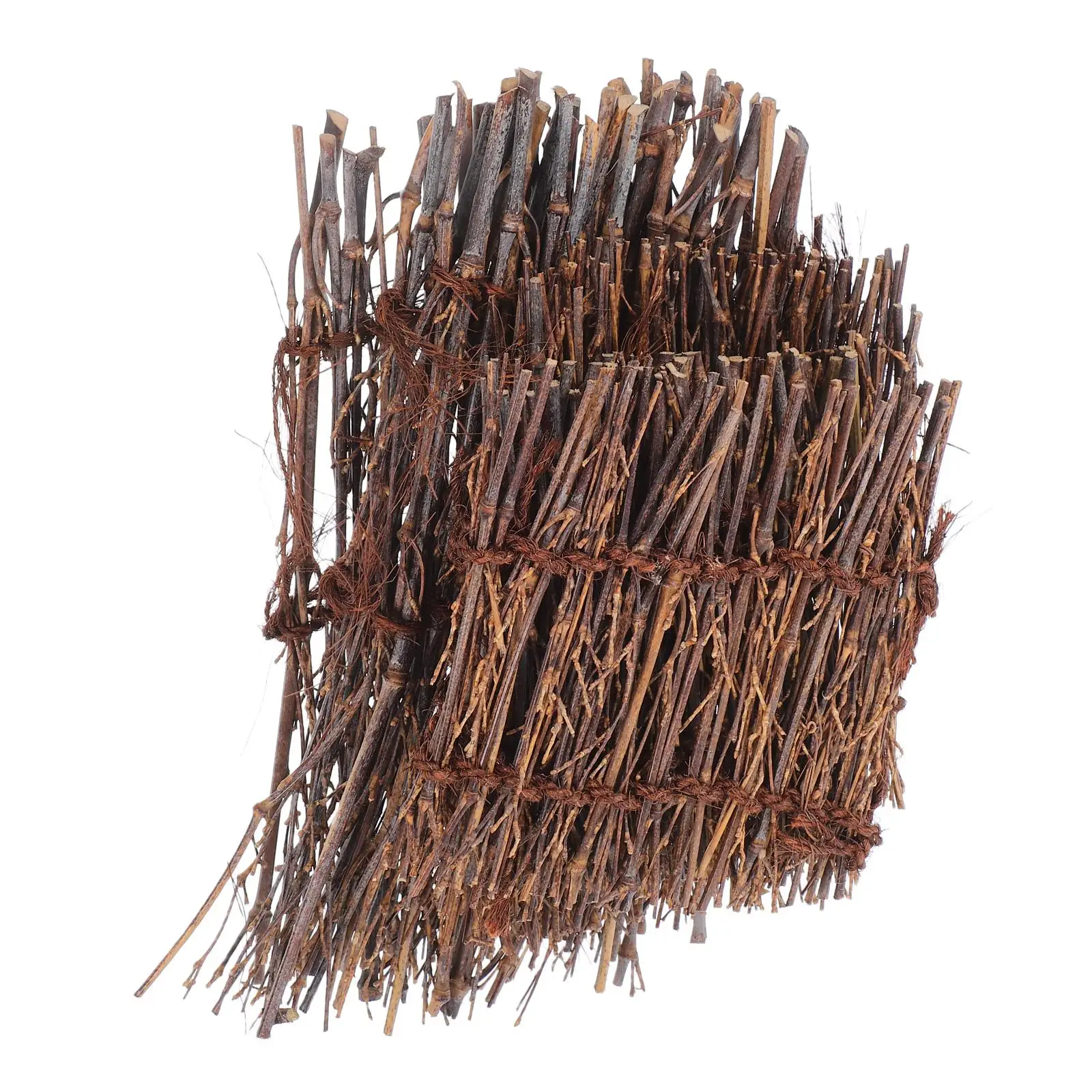 

9 Pcs Bamboo Fence Mat 11x13 11x17 11x23 Mini Bamboo Decoration for Bonsai Micro Landscape Sashimi Plate Handmade Accessories