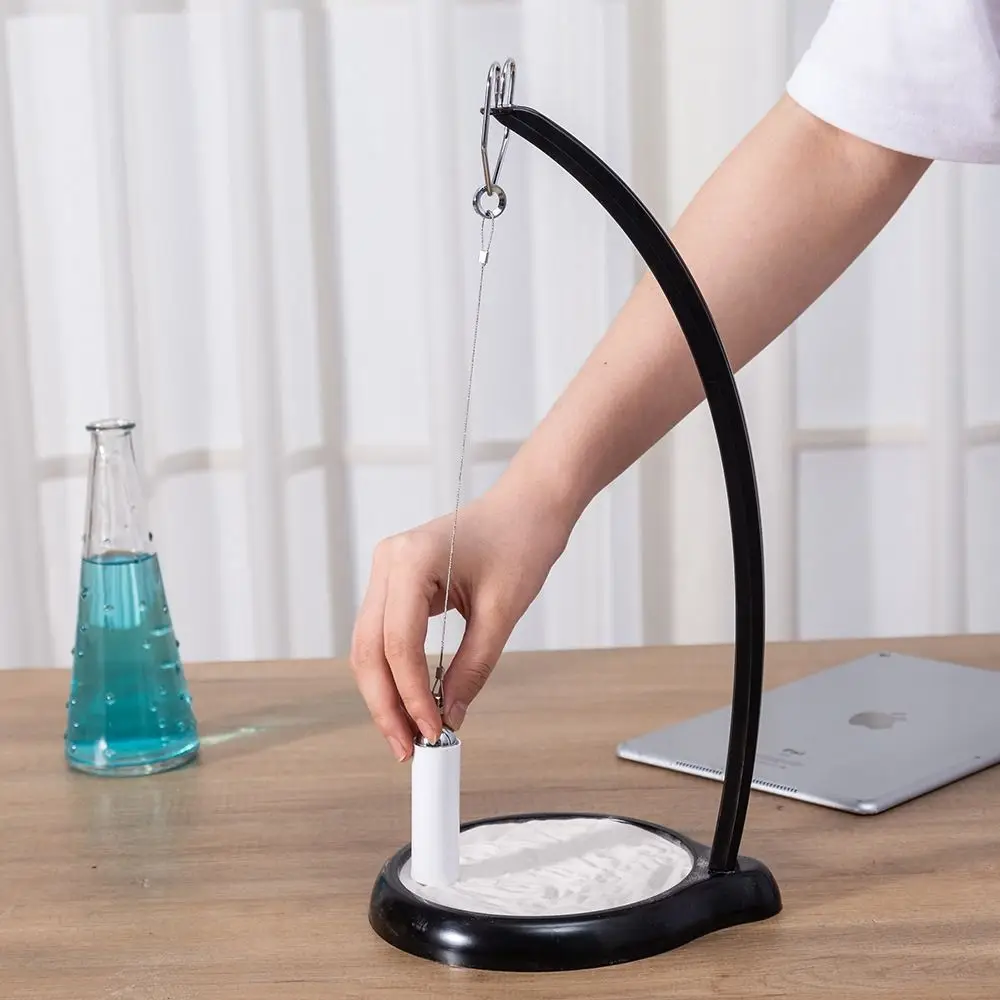 Creative Sand Pendulum Sand Painting Pendulum Gravity Sand Pendulum Stand Desktop Home Decor Ornaments