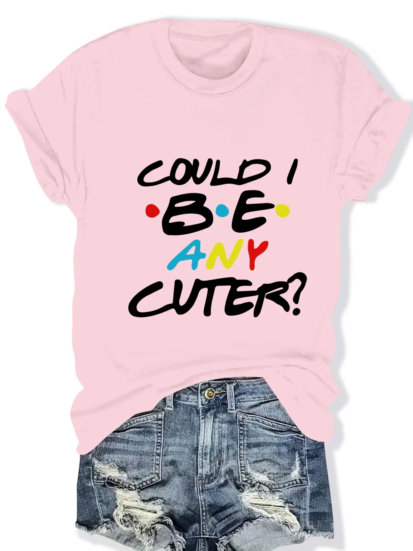 

Модная женская футболка с круглым вырезом и коротким рукавом, с принтом в виде букв, повседневный удобный женский топ