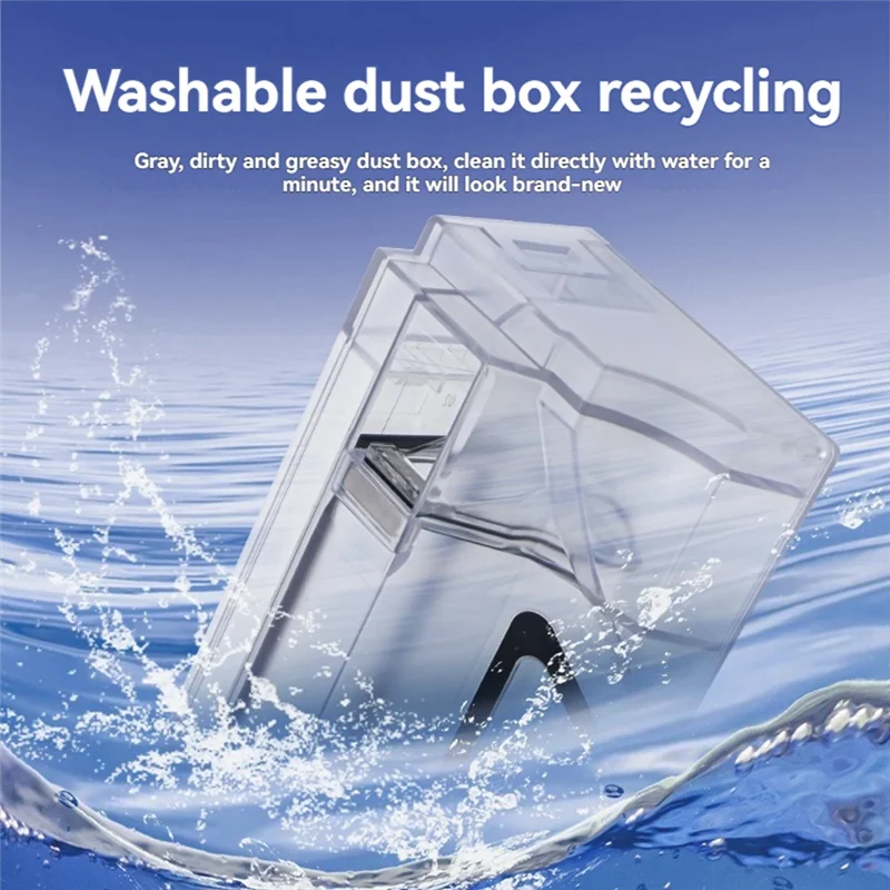 

2025 Hot Style For Dreame D10 Plus Dust Box With Filter Robot Vacuum Cleaner Accessories Replacement Parts Trash Dust Box