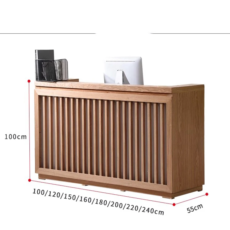 Cash Counter Lectern Reception Desks Bar Modern Shop Podium Stand Salon Luxury Desk Shop Mostrador Oficina Commercial Furniture