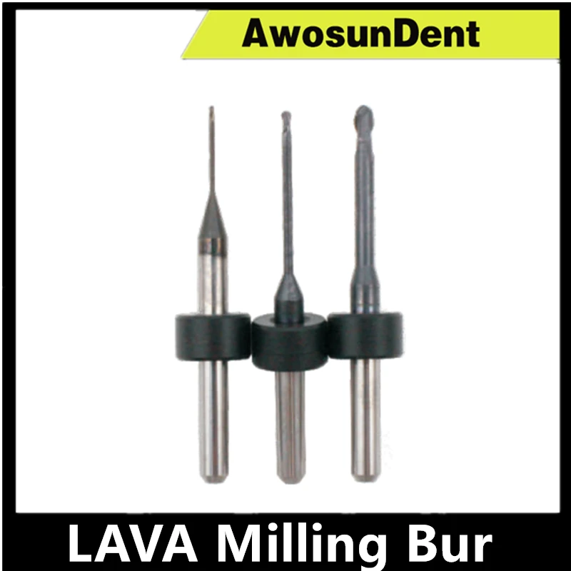 LAVA Milling Machine Diamond Coating Milling Bur Diamond Coated Drill Tool Cutting Burs For Dental Studio Mechanic Use