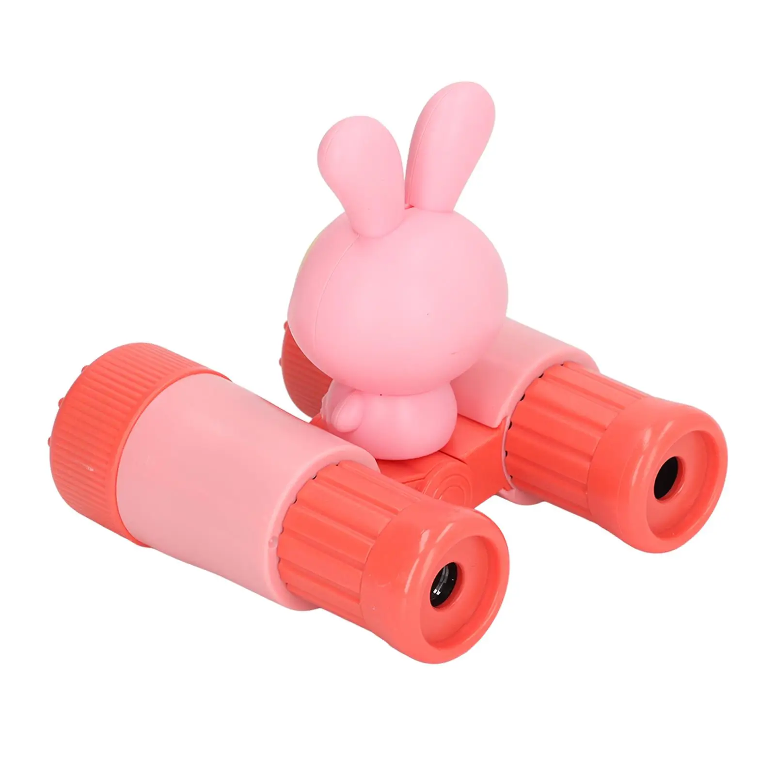 Portable 8X Rabbit Design Kids Binoculars - Clear Imaging, Detachable Plastic, Ideal for Outdoor Games