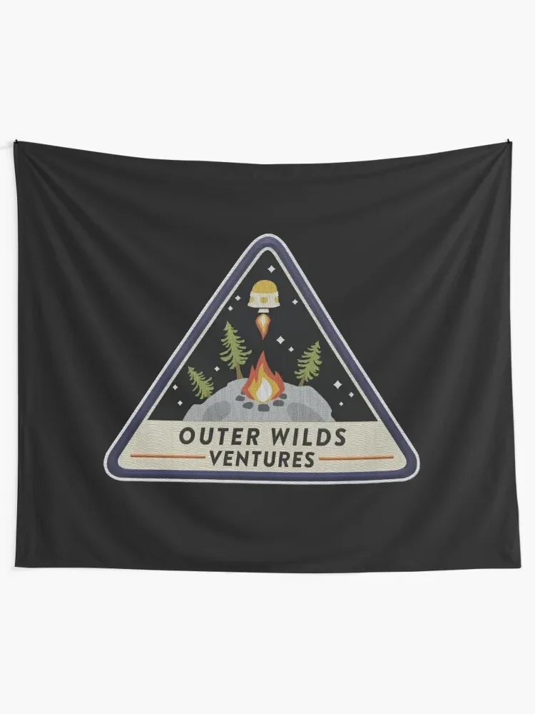 Outer Wilds Ventures Patch Tapestry Cute Decor Things To Decorate The Room Home Supplies Wall Tapestries Tapestry