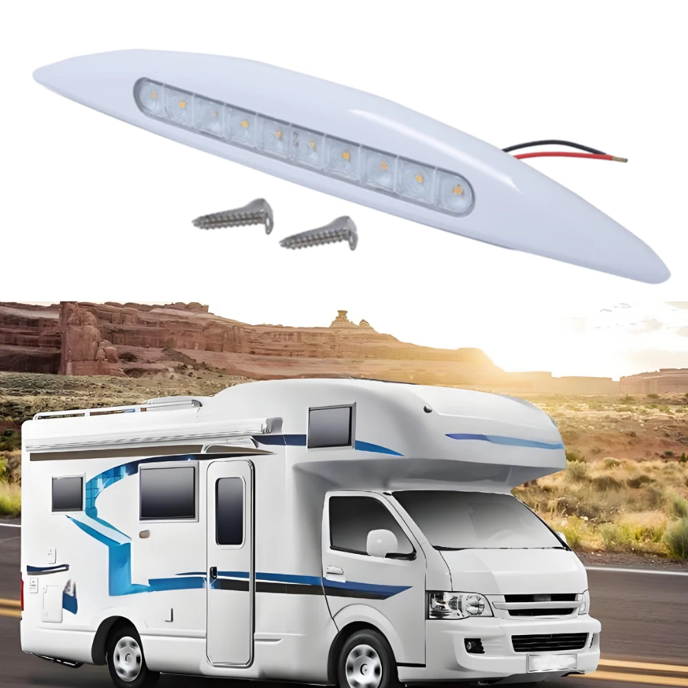 

12V LED RV LED Markiza na ganek Wodoodporna lampa ścienna do przyczepy kempingowej Lampa zewnętrzna do przyczepy kempingowej Van Camper