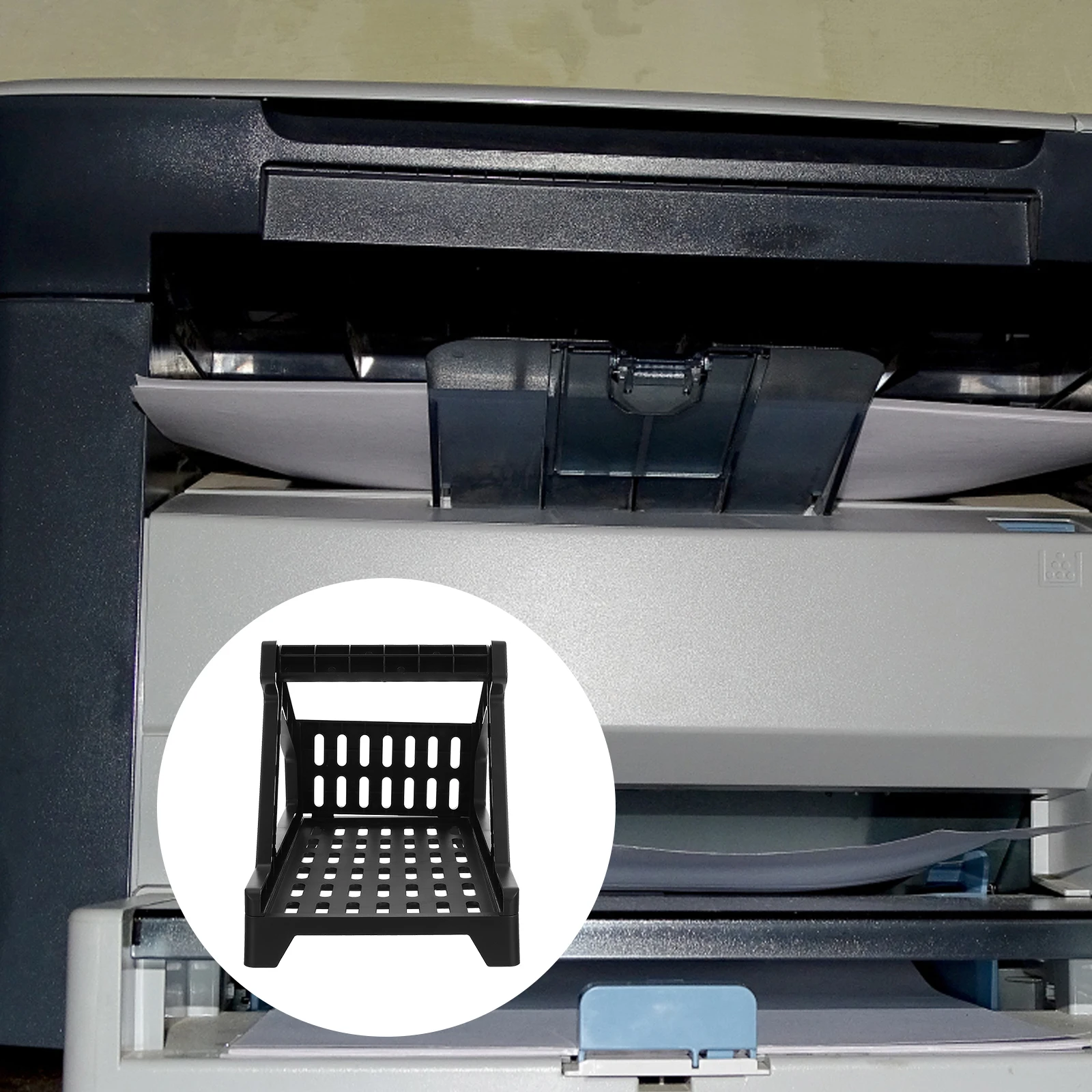 

Barcode Machine Paper Holder Label Storage Fanfold Printer Dispenser Retail