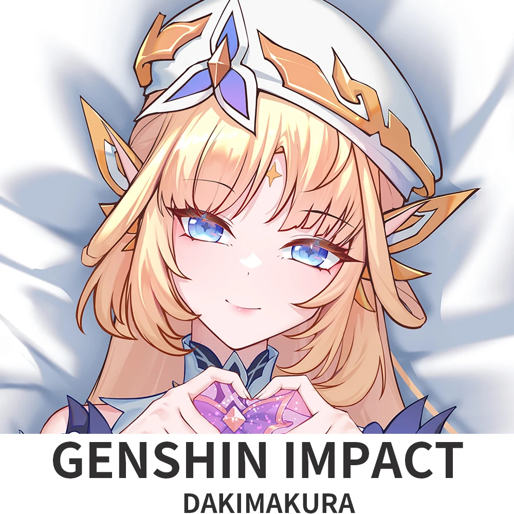 Genshin Impact Dakimakura Hugging Body Pillow Case Anime Nicole Reeyn Pillow Cushion Cover