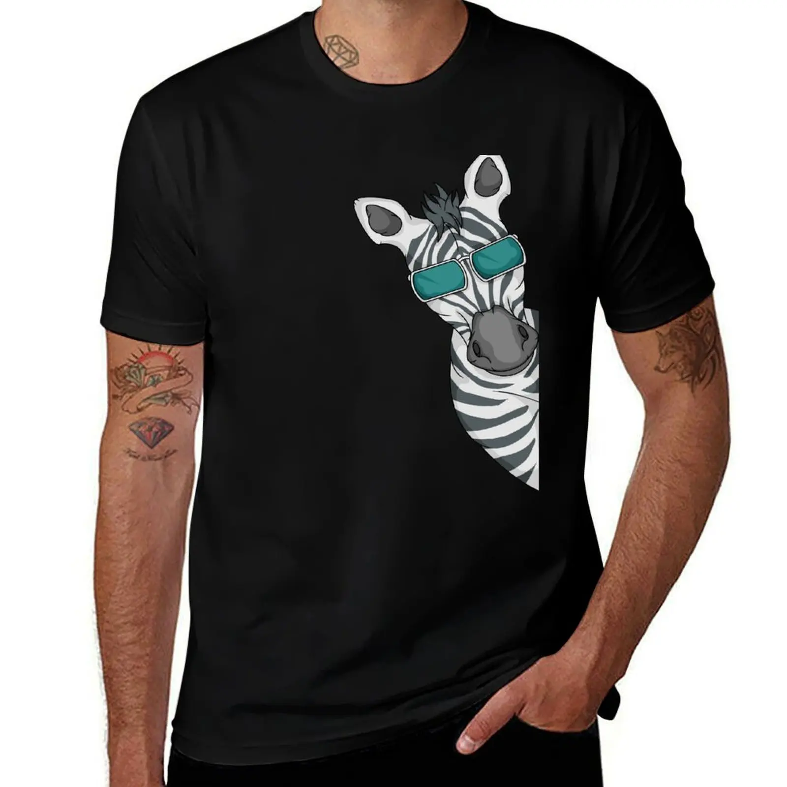 

Cool Zebra With Sunglasses Africa Gifts Safari Kids Zebra T-Shirt sublime funny gifts designer shirts clothes for men
