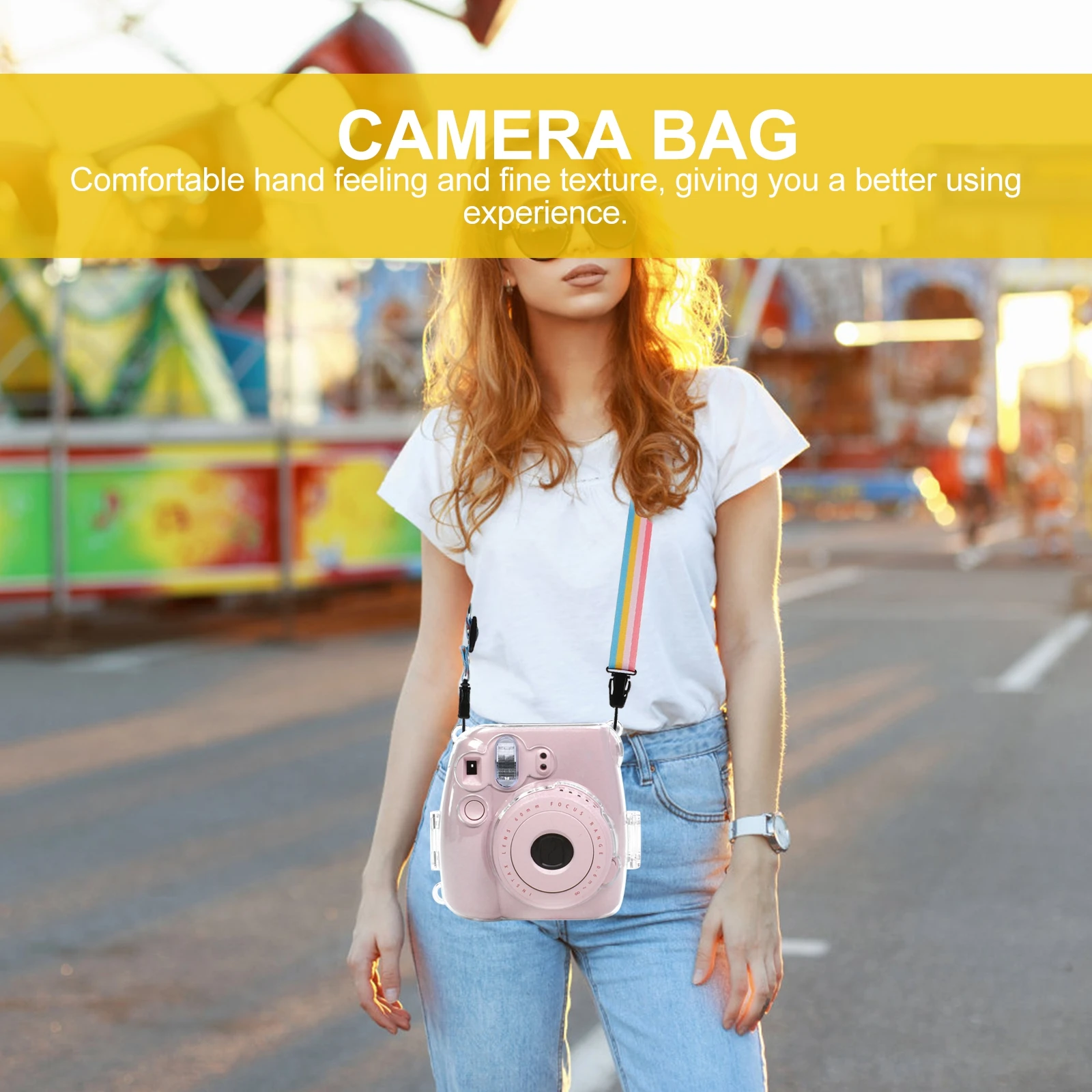 

Case Camera Carrying Bag for Mini 26 Instant Pouch Protector Pvc Storage