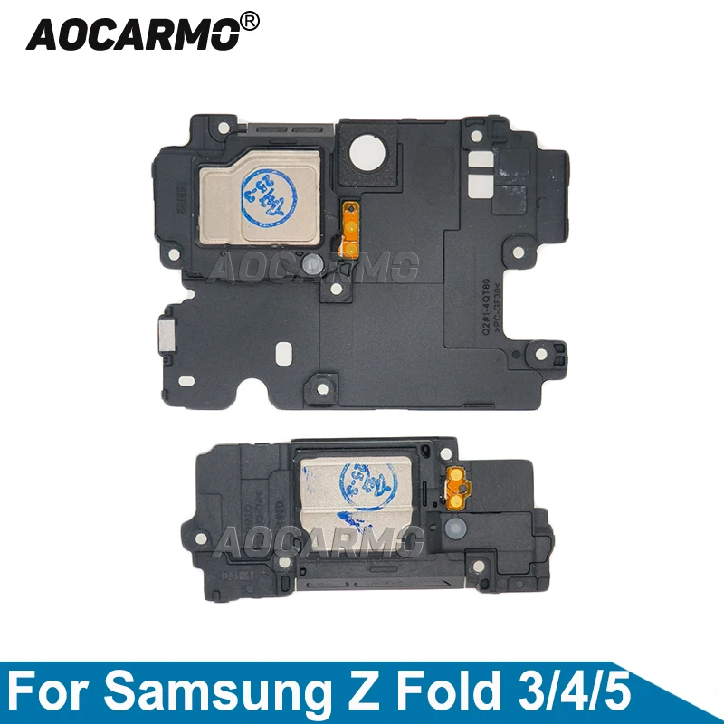

Aocarmo Top Speaker And Bottom Loudspeaker Module Flex Cable For Samsung Galaxy Z Fold 5 SM-F946 F926 Z Fold3