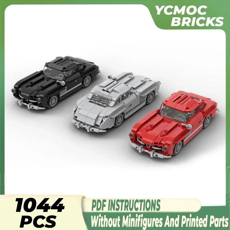 

Moc строительные кирпичи, городская модель суперкара, Speed Champion 300 SL, технология, модульный блок, подарки, игрушки для детей, наборы «сделай сам», сборка