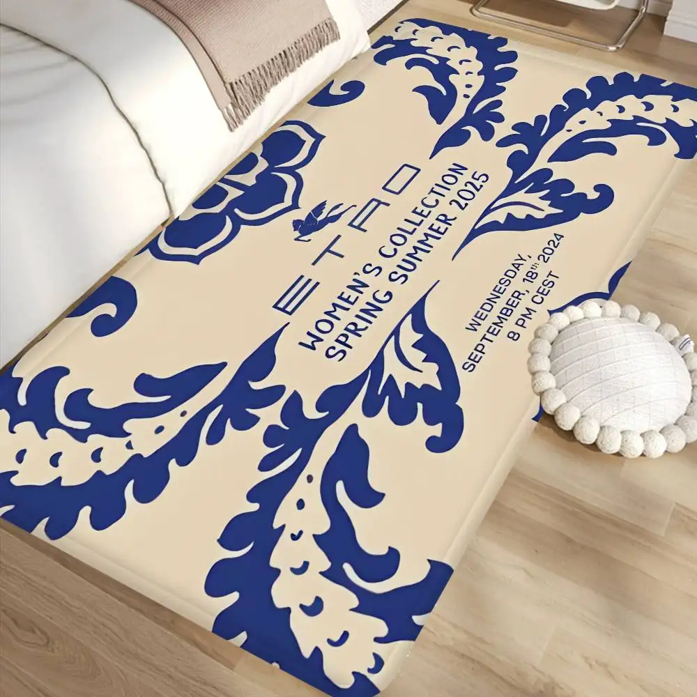Classic Design E-Etro Room Mats Cheaper Anti-slip Modern Living Room Balcony Printed Household Carpets