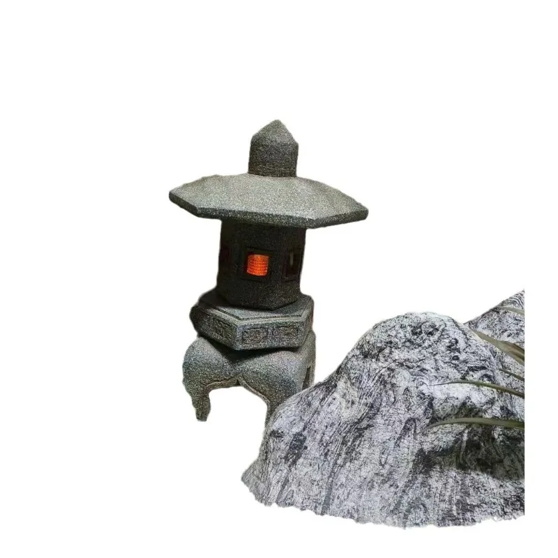 

Stone staircase rockery landscaping, combined interior decoration floor ornament landscape