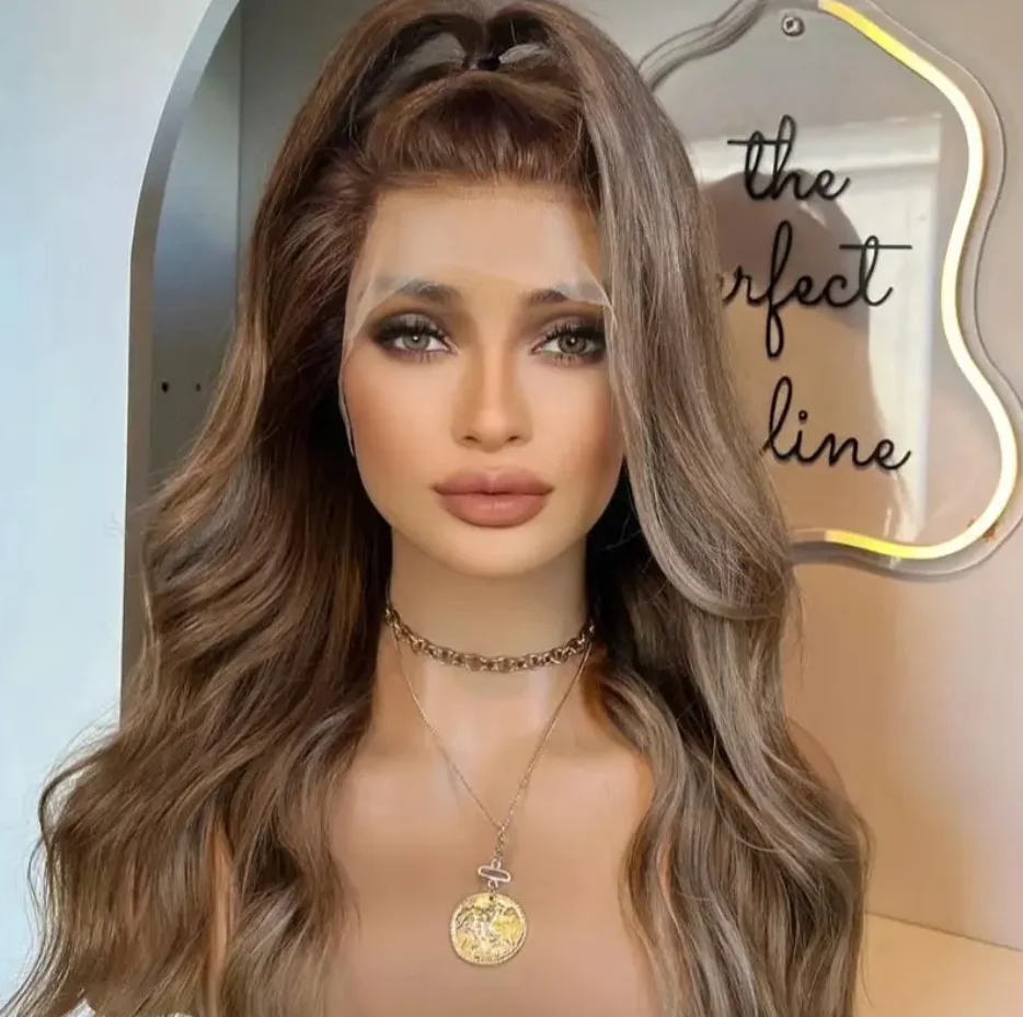 الشعر الاصطناعية طويل مجعد الباروكات النساء الأبيض الجذور الداكنة العسل شقراء سحب شعر مستعار موجة طبيعية تسريحات الشعر سيدة شعر مستعار مع خط الشعر الجانبي
