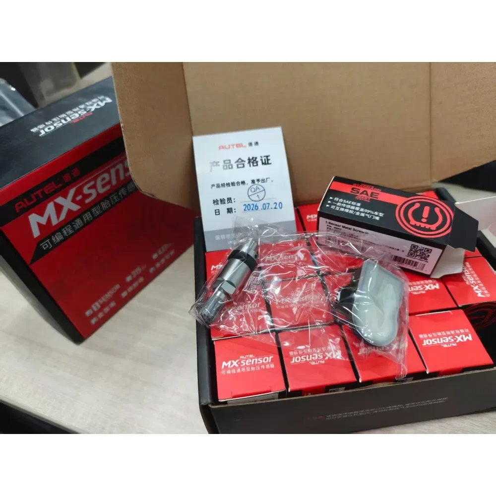 Metal Tire Pressure Programmable Sensor AUTEL Tools  315MHZ 433MHz 315/433MHz 2in1 TPMS Universal Unlimited Edit