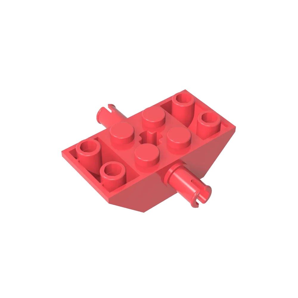

Senbo GDS-1192 Slope Inverted 45° 4 x 2 Double with Pins and Axle Hole Type 2 compatible with lego 30390 Building Blocks