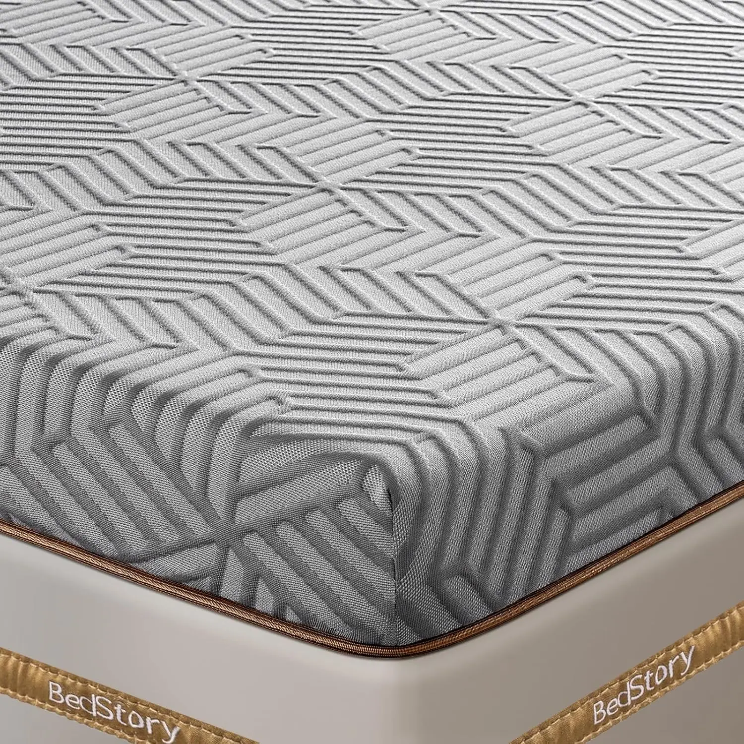 

Firm Mattress Topper Queen - 3 Inch Hard Mattress Topper for Back Pain Relief - High Density Memory Foam, CertiPUR-US Certified