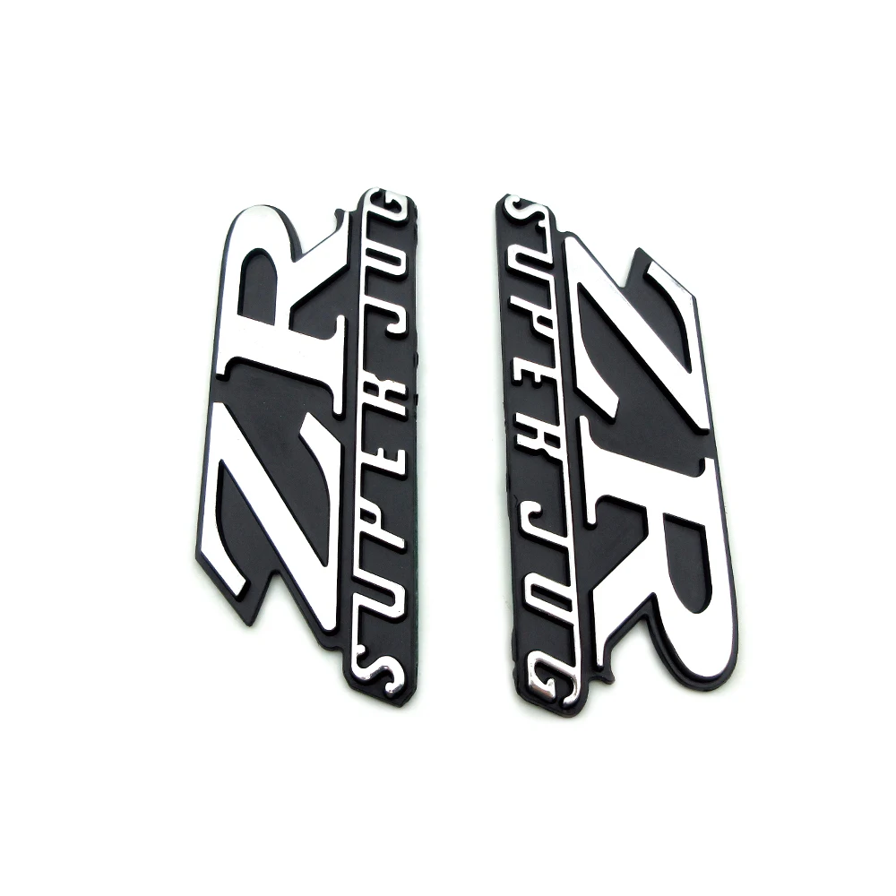 New Motorcycle Fuel Gas Tank Stickers Emblem Badge Decoration Decal For Yamaha JOG ZR 3YK 3KJ Super Chrome Plastic Sticker 1 Set