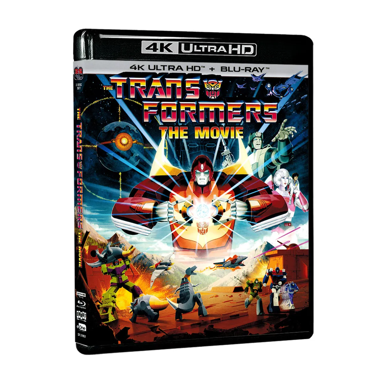 4K UHD Los Transformers: La Película (1986) (compatible con PS5) Película de 1986 Blu-ray DTS5.1 HDR10