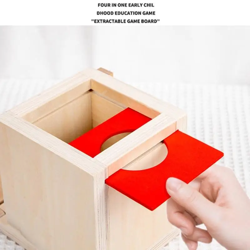 Cubo actividad y juguete apilado para niños Set madera educativa