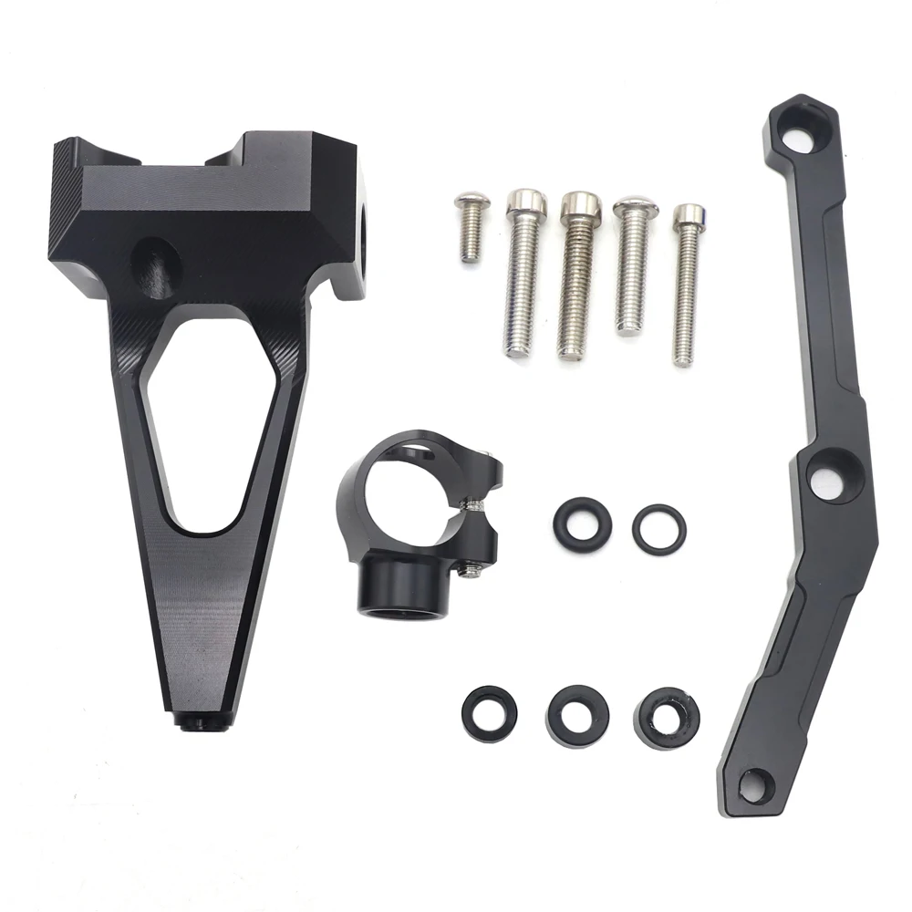 Motocicleta CNC Steering Damper Bracket, Estabilizador Kit para Yamaha MT09 MT-09 MT FZ 09