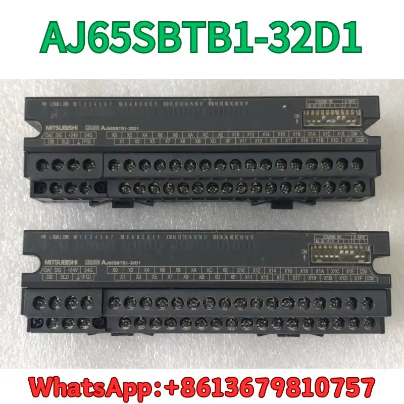 second-hand CC-Link  AJ65SBTB1-32D1 test OK Fast Shipping