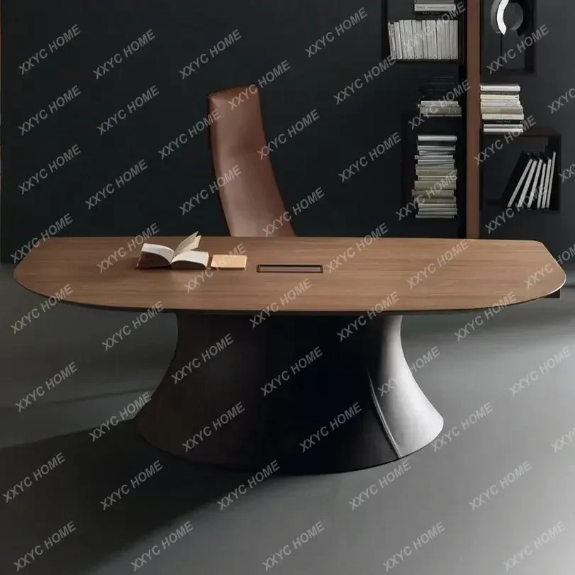 Italian Desk Modern Minimalist Boss Desk Italian Nordic Desk Safe, Environmentally Friendly and Durable