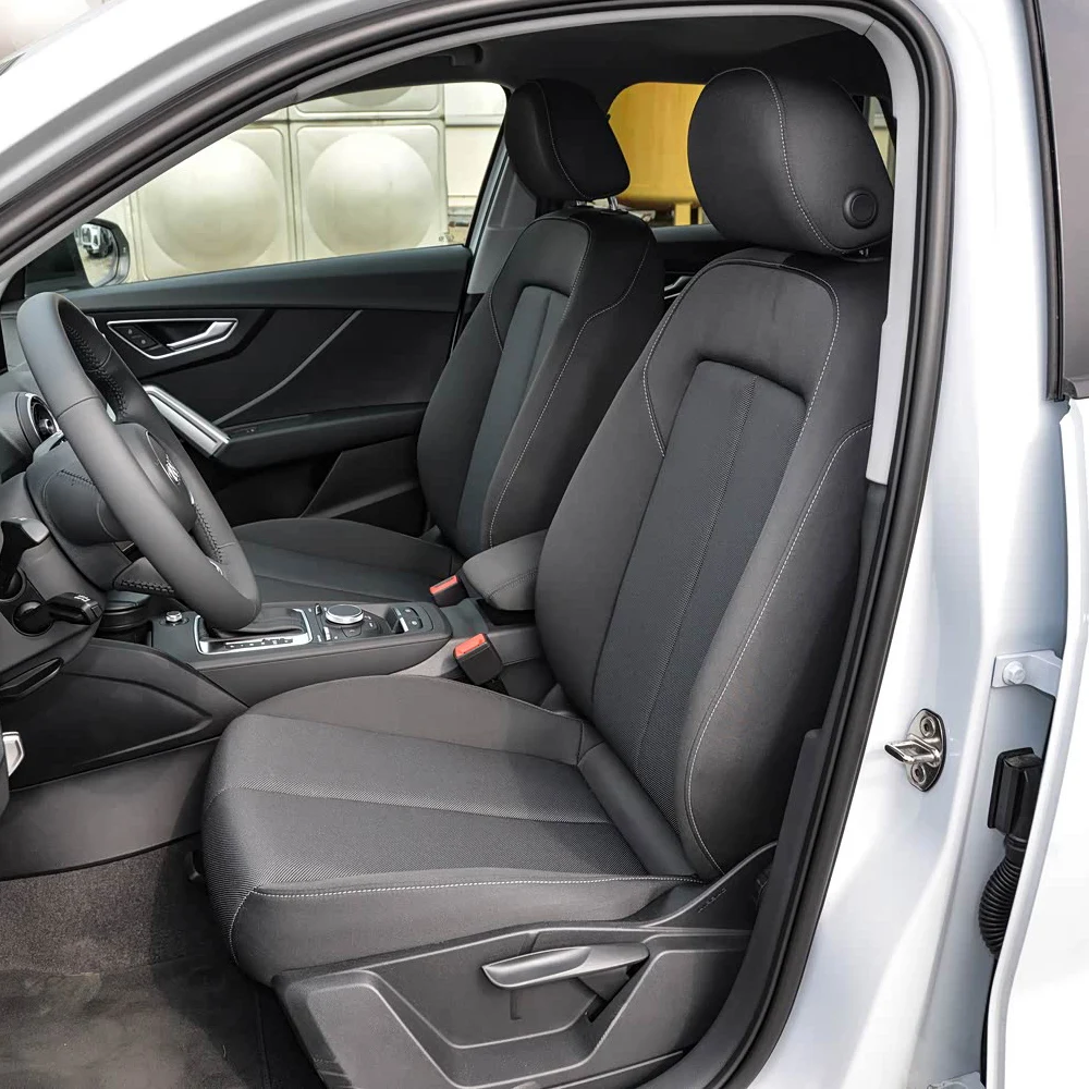 

Индивидуальные чехлы для сидений Audi Q2 2018-2021 из искусственной кожи, полный комплект, защитные накладки на сиденья