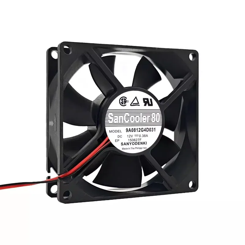 Cooler Fan for SanCooler80 9A0812G4D031 12V 0.38A 8cm 8025 Cooling Fan