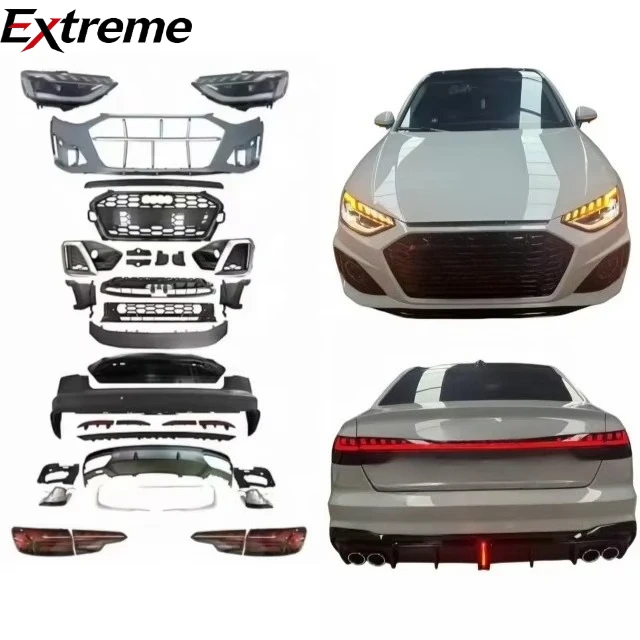 Factory Direct for Audi A4 Old to New Body Kit, Upgrading Models 16-19 to 20-25