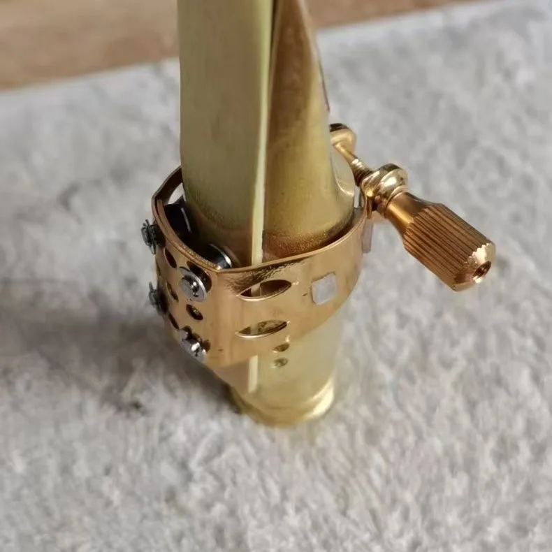 Premium Sixth Dimension Floating Ligature for Saxophone Exclusively Designed for Winnie Tenor Metal Mouthpieces