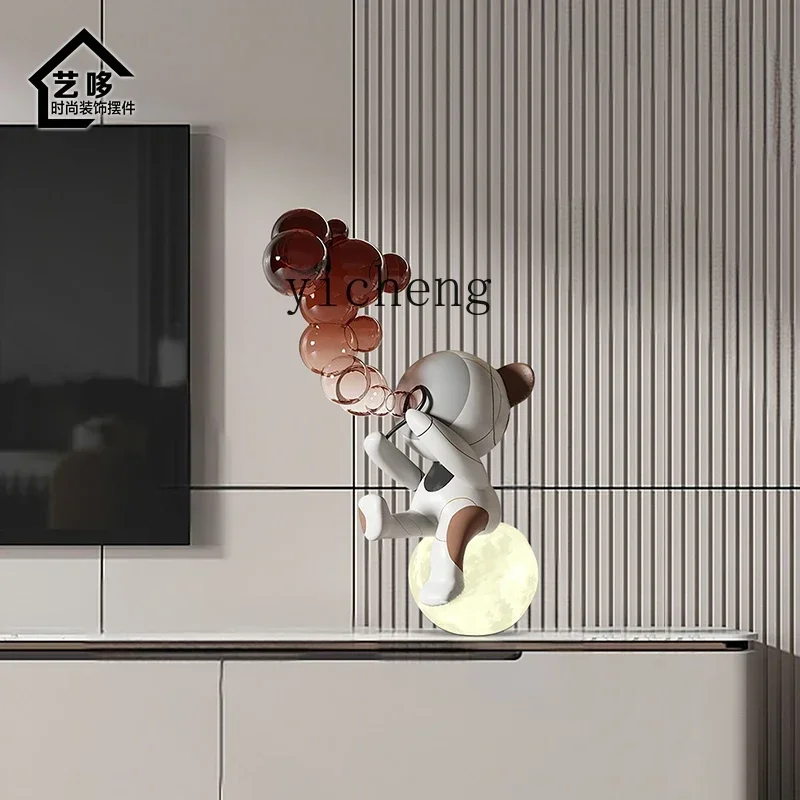 A7-25 Living Room TV Cabinet Entrance Decoration Sculpture Hotel Art Ornament